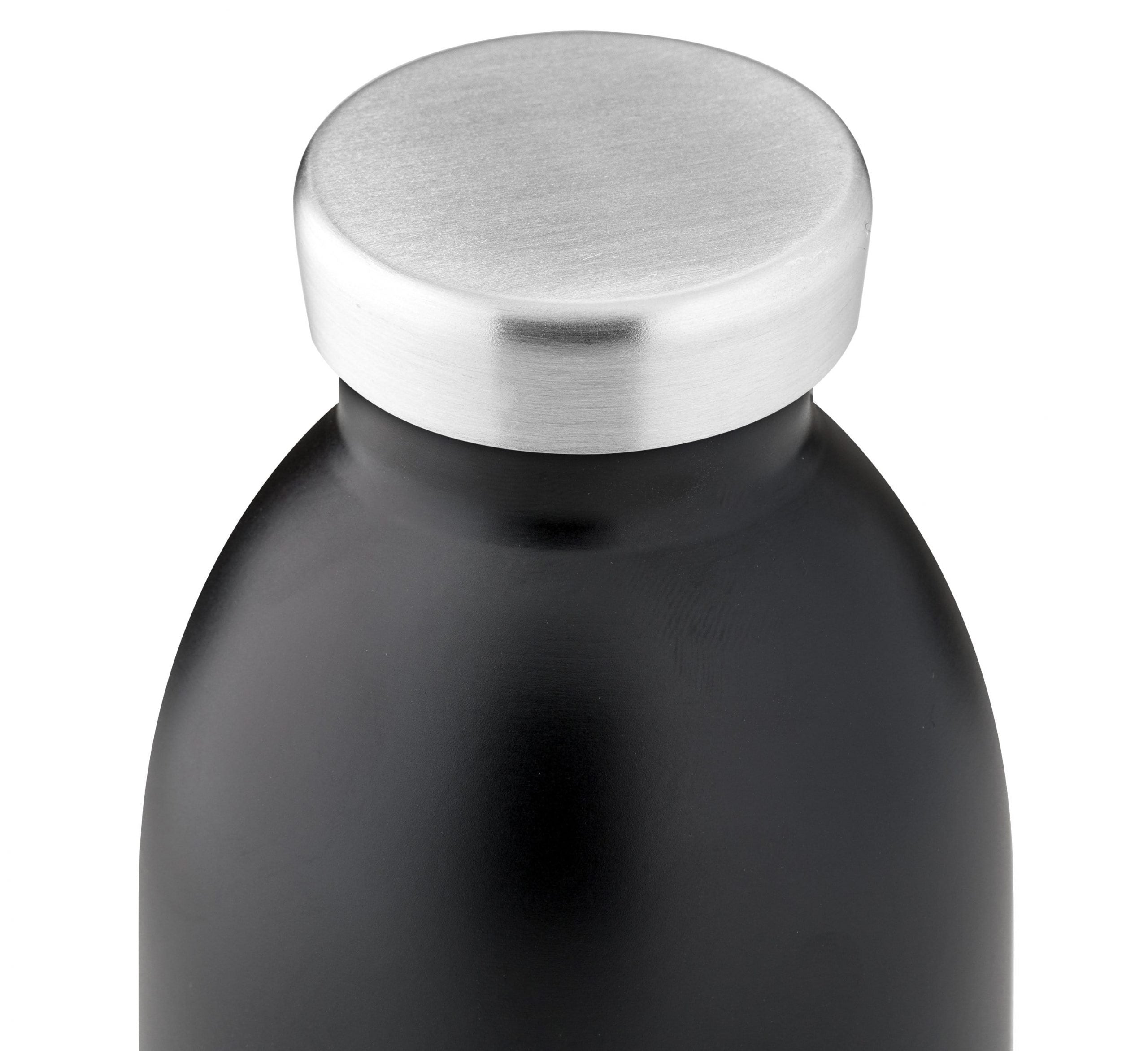 24bottles Clima Bottle 330ml Double walled insulated Stainless Steel water bottle - eco friendly reusable BPA free hot cold modern portable leak proof for travel office home gym - Tuxedo BlackSustainable LivingIntroducing the CLIMA Bottle 330ml water bott